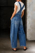 The Hilary Wide Leg Overalls