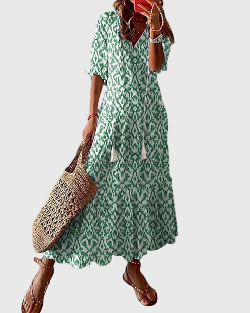 The Iona Flowing Maxi Dress