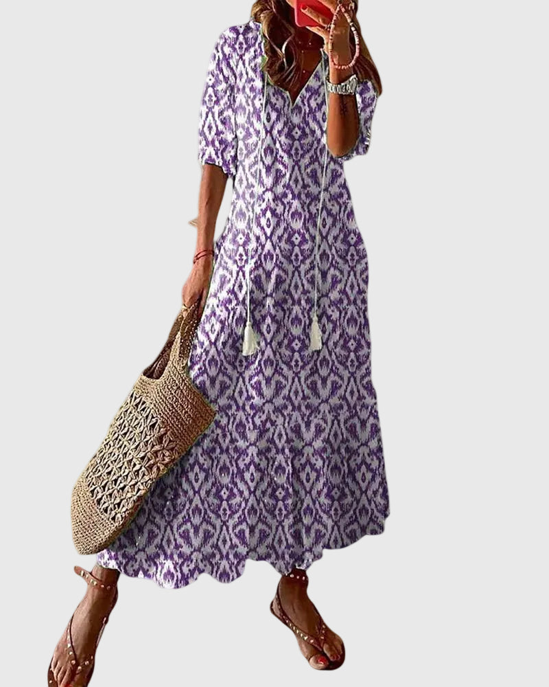 The Iona Flowing Maxi Dress