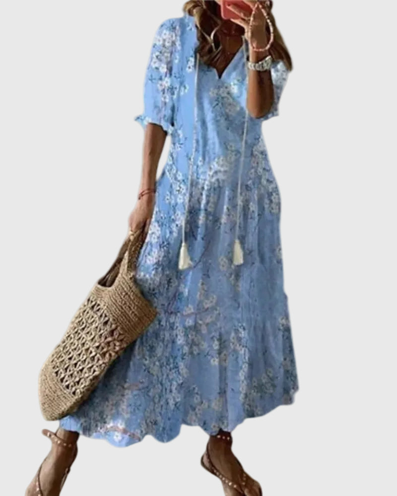 The Iona Flowing Maxi Dress