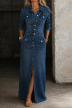 The Isolde Relaxed Midi Dress