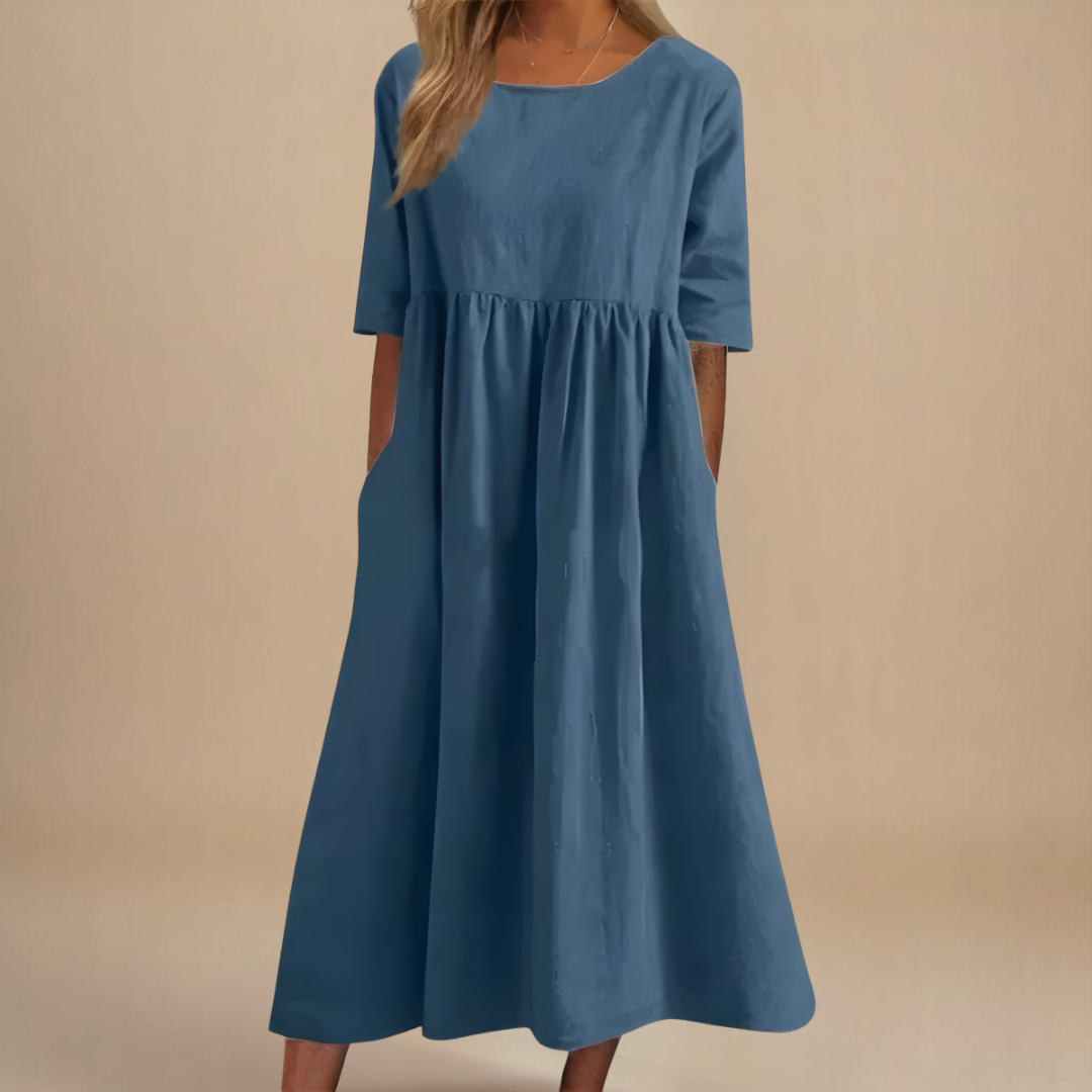The Katia Relaxed Midi Dress