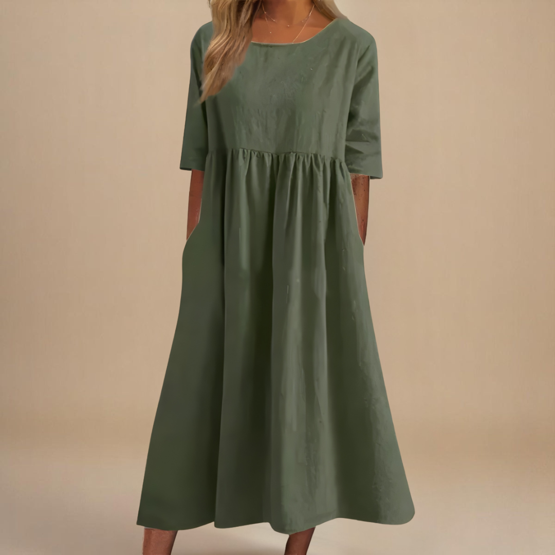 The Katia Relaxed Midi Dress