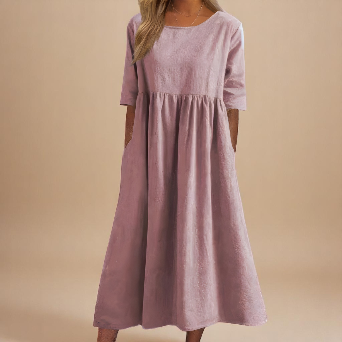 The Katia Relaxed Midi Dress