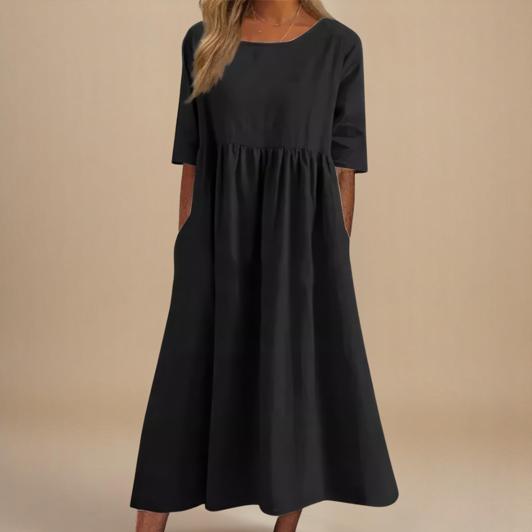 The Katia Relaxed Midi Dress