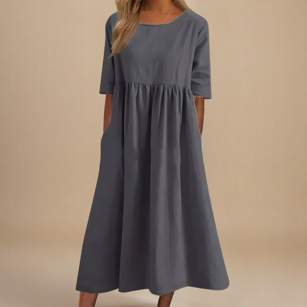 The Katia Relaxed Midi Dress