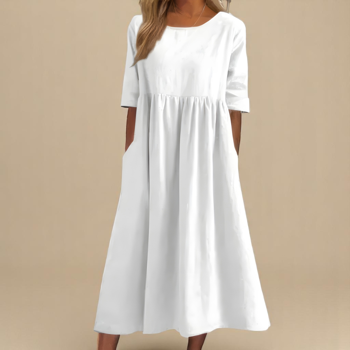 The Katia Relaxed Midi Dress