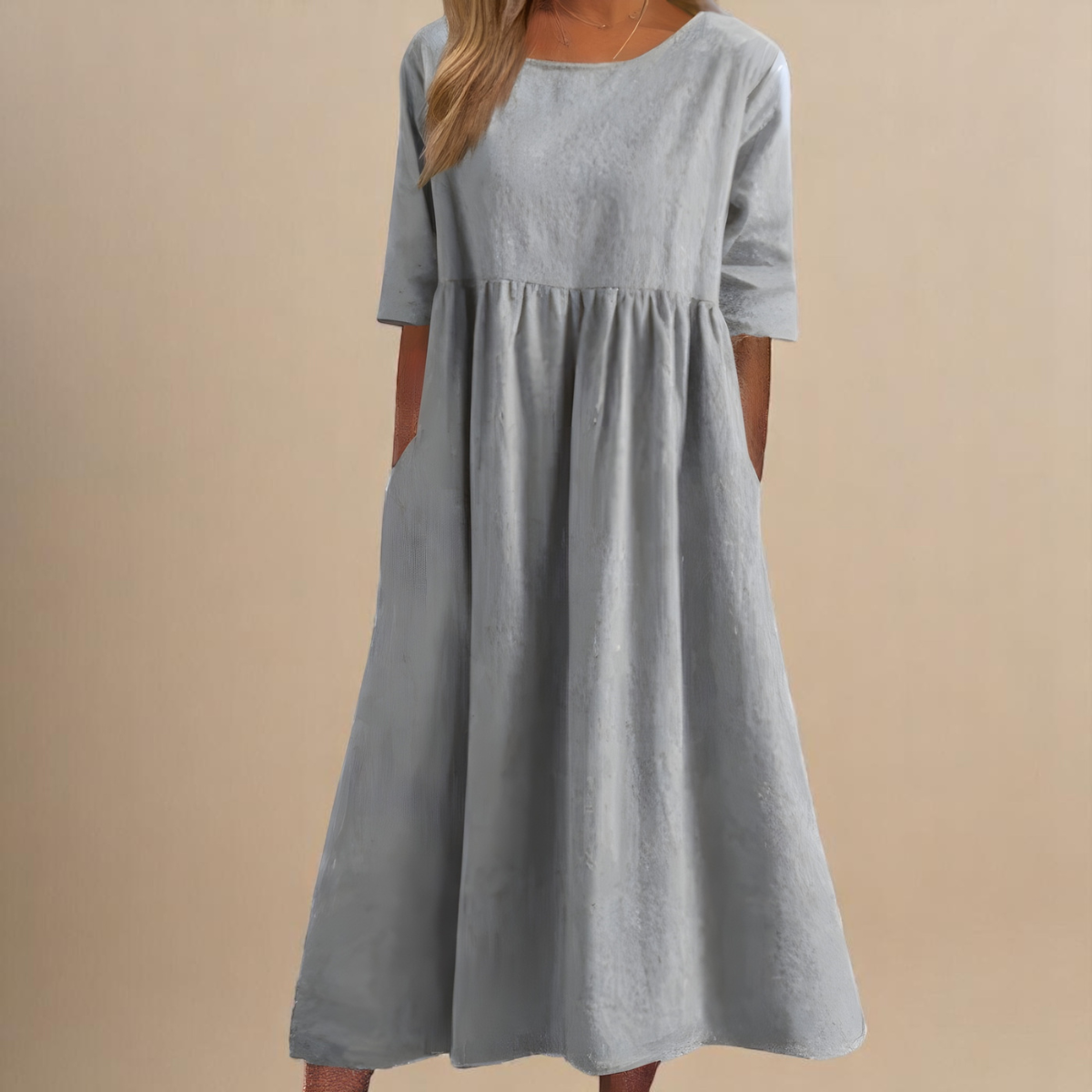 The Katia Relaxed Midi Dress