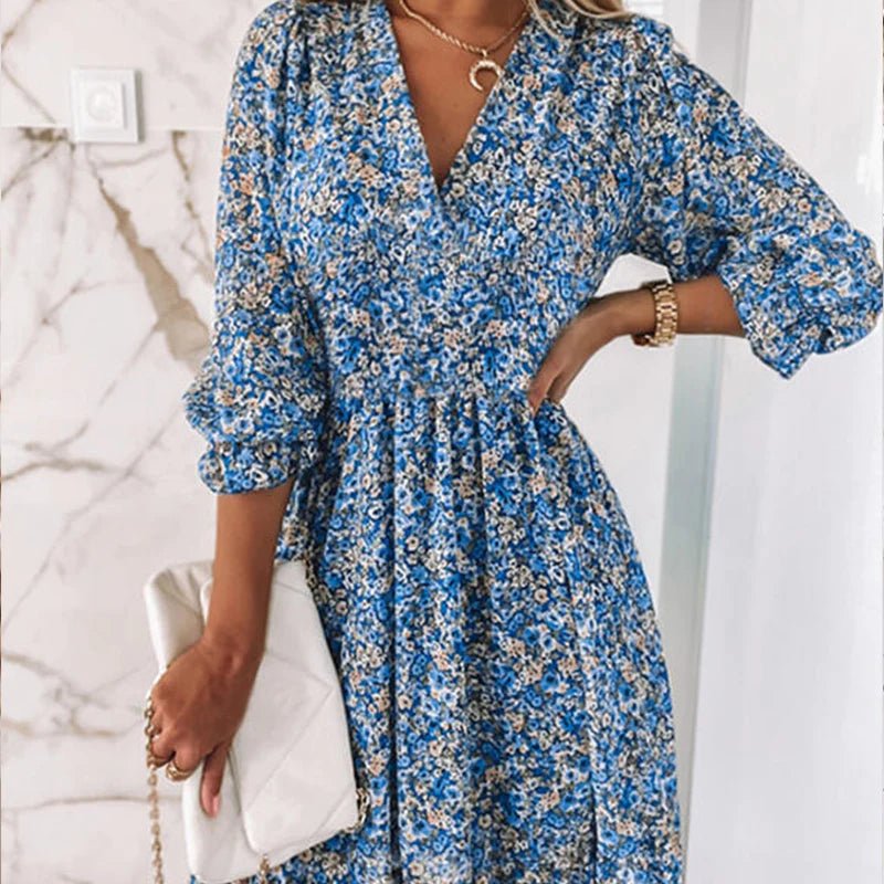 The Octavia Relaxed Midi Dress