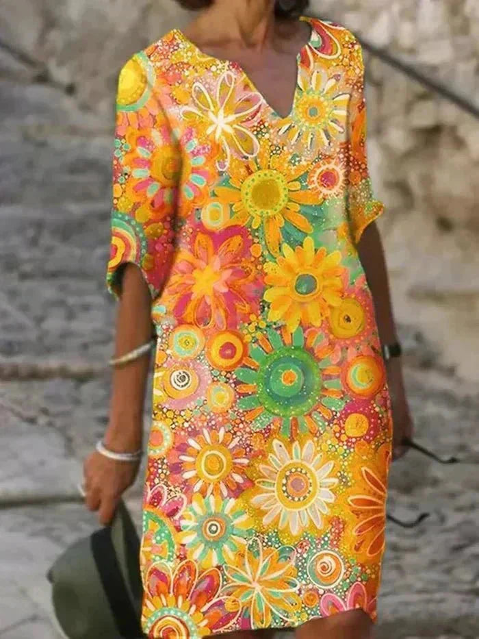 The Tatiana Relaxed Midi Dress