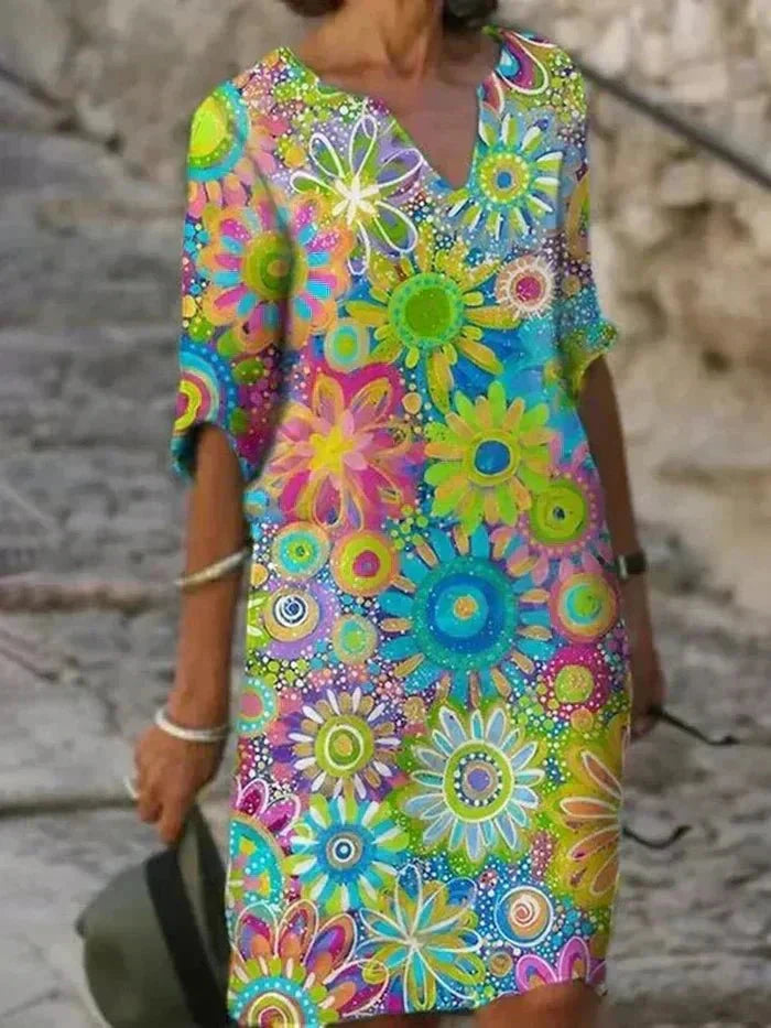 The Tatiana Relaxed Midi Dress