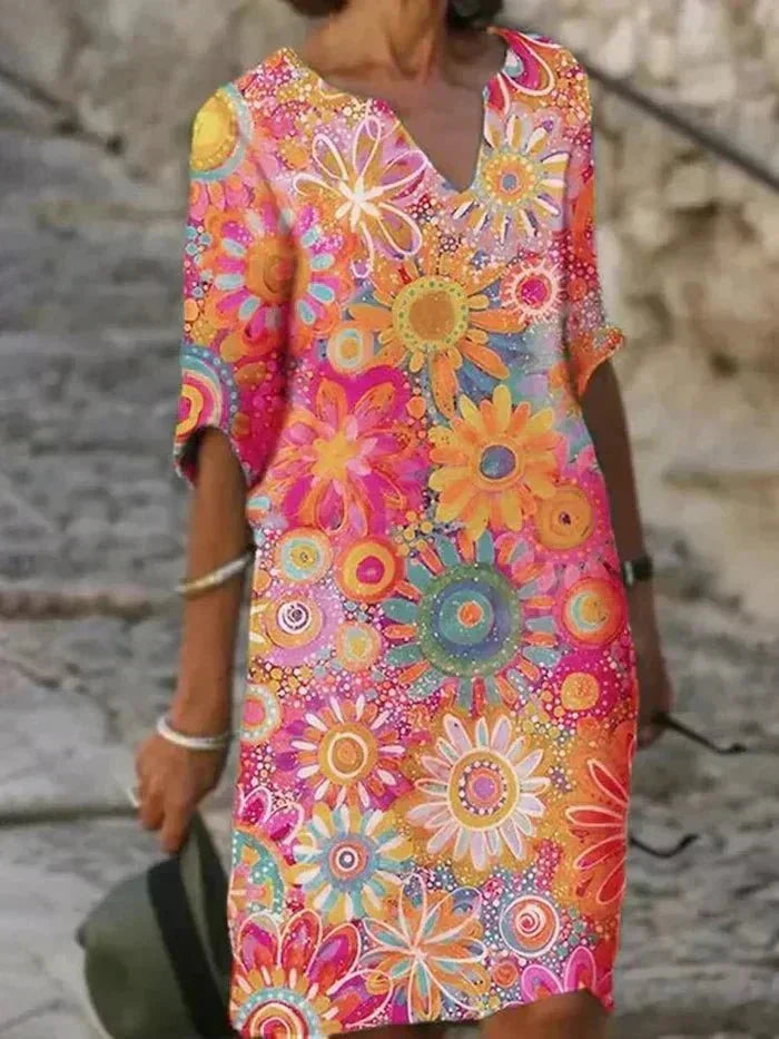 The Tatiana Relaxed Midi Dress