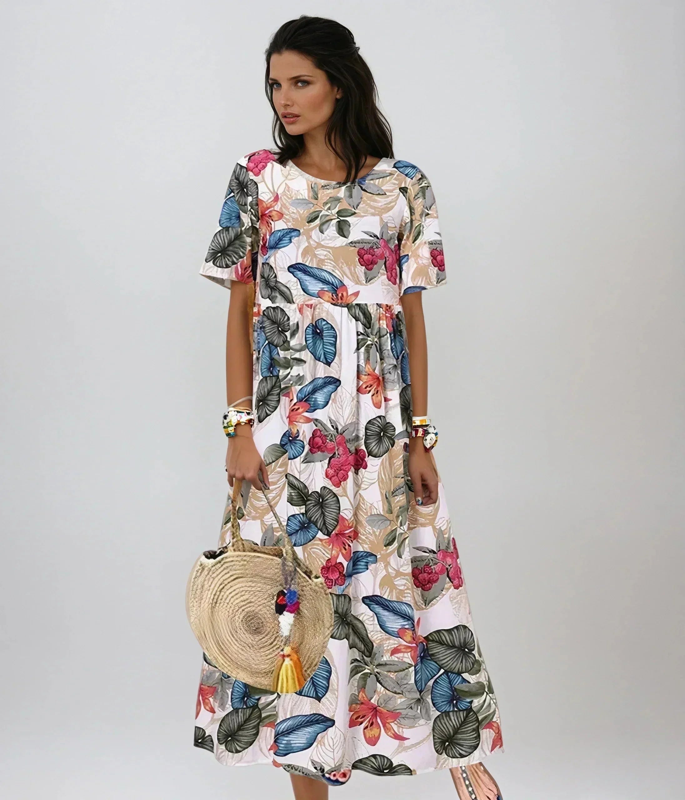 The Wilhelmina Relaxed Midi Dress